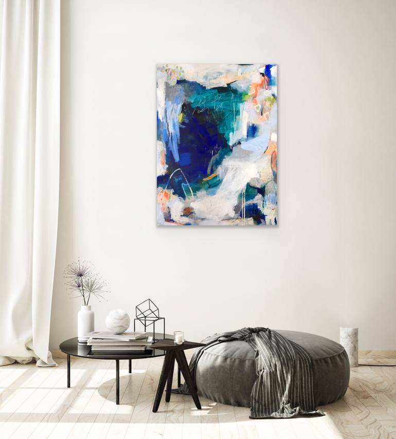 Original Abstract Painting by Nicole Fearfield