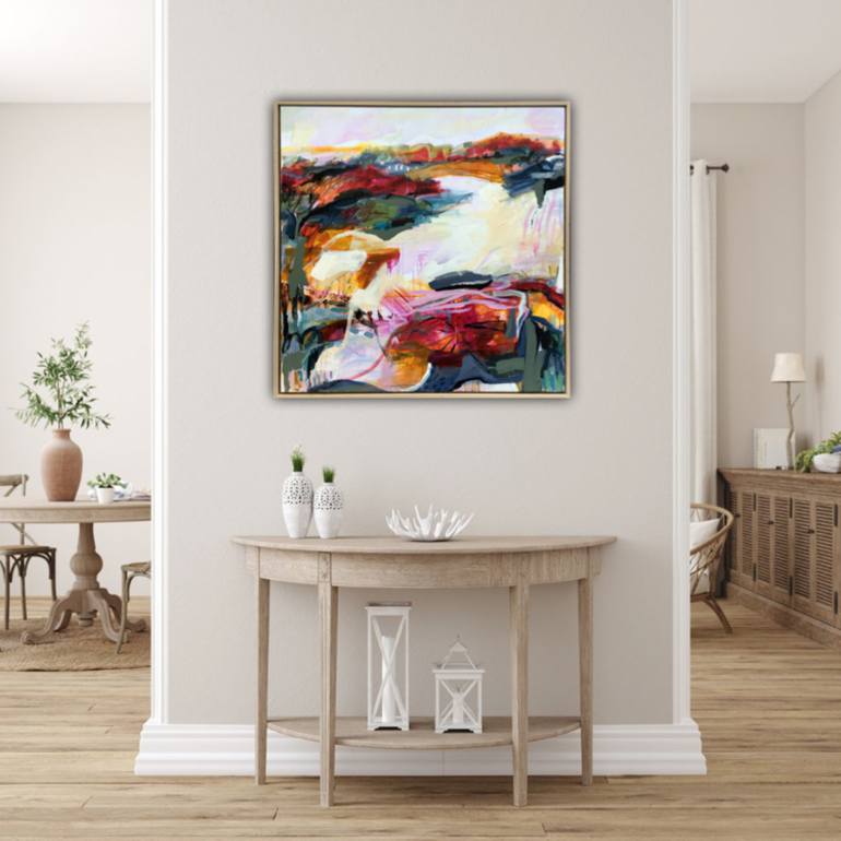 Original Abstract Painting by Nicole Fearfield