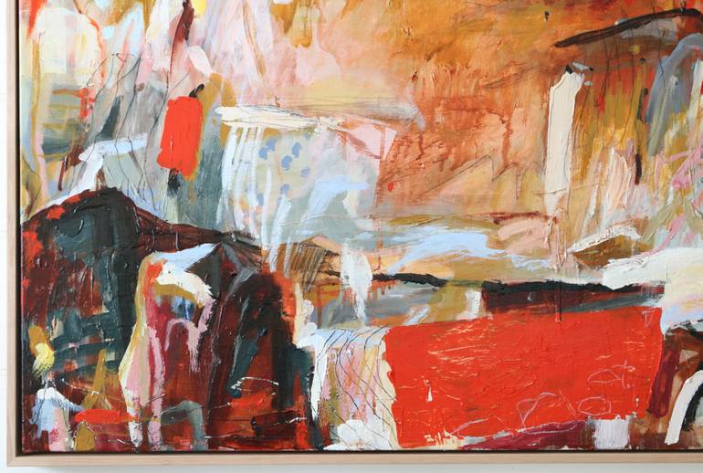 Original Expressionism Abstract Painting by Nicole Fearfield