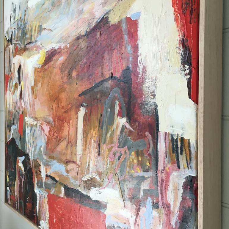 Original Expressionism Abstract Painting by Nicole Fearfield