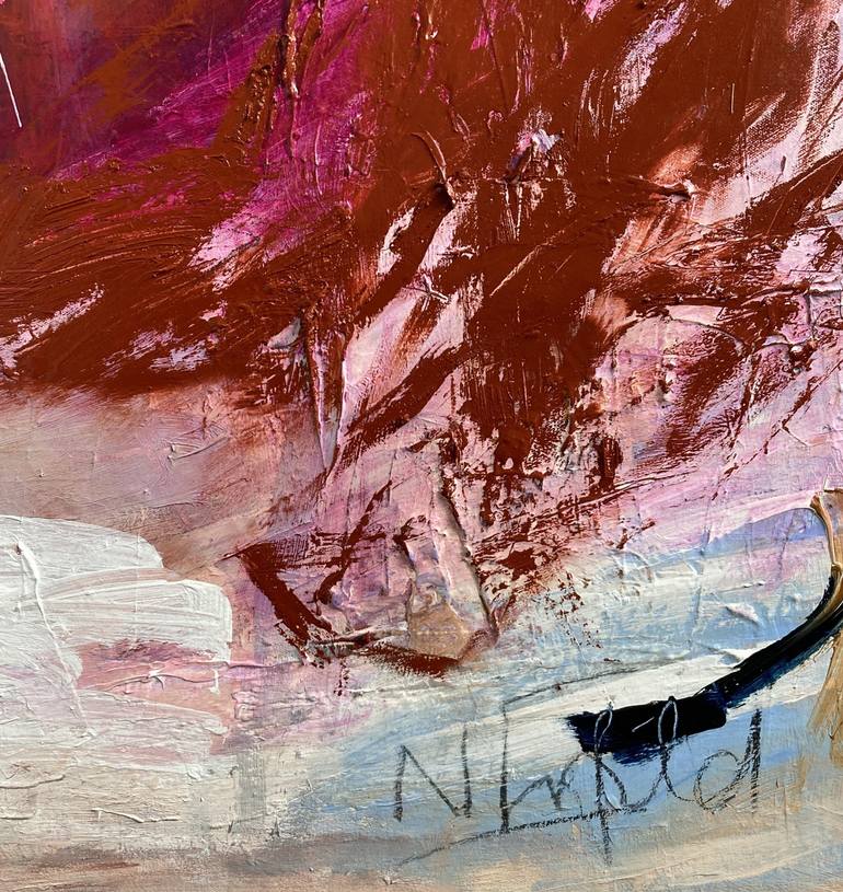 Original Abstract Painting by Nicole Fearfield