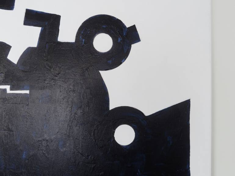 Original Conceptual Abstract Painting by David Uriarte