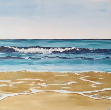 Print of Seascape Paintings by David Uriarte