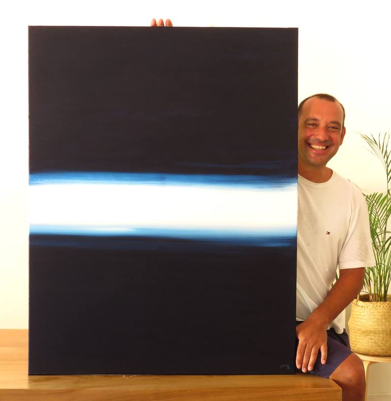 Original Conceptual Abstract Painting by David Uriarte