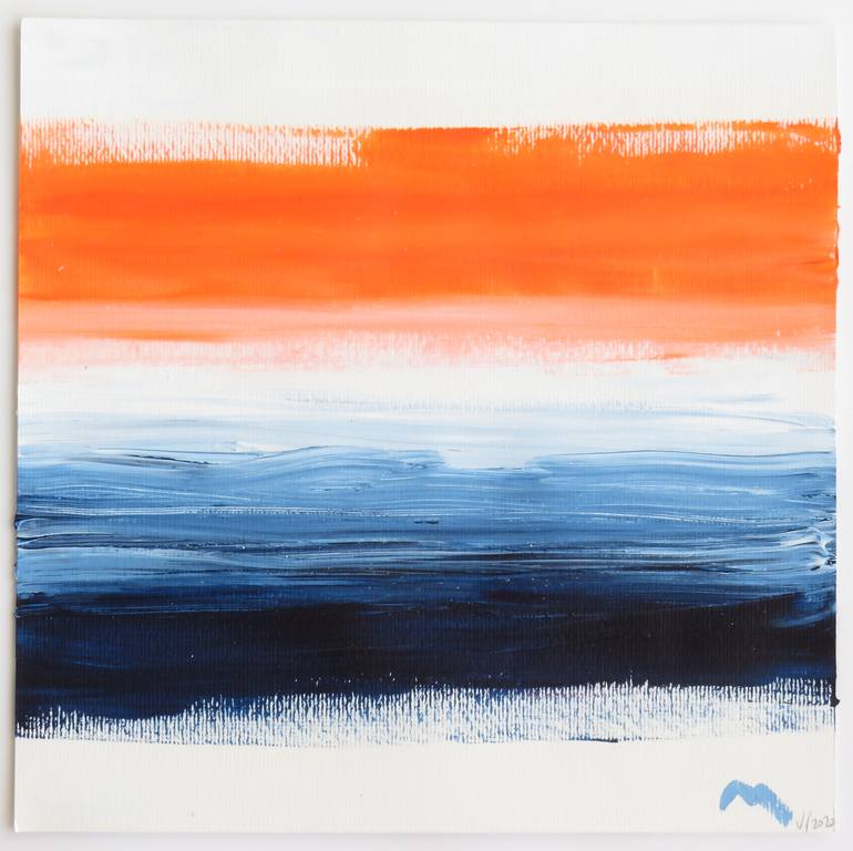 Original Abstract Landscape Painting by David Uriarte
