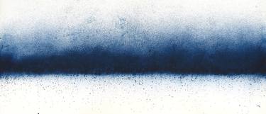 Foam & Drops Horizon. 2021 . Acrylic on Canvas . 80X210cm thumb