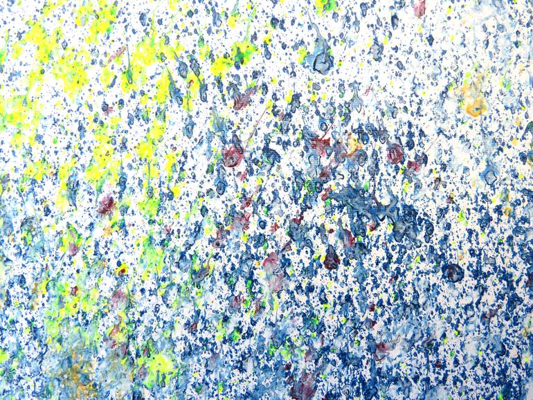 Original Abstract Expressionism Landscape Painting by David Uriarte