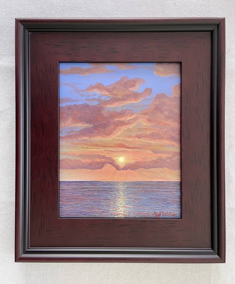 Original Fine Art Seascape Painting by Aicy Karbstein