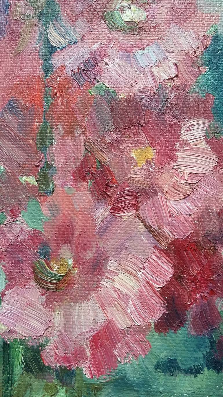 Original Impressionism Floral Painting by Elena Klyan