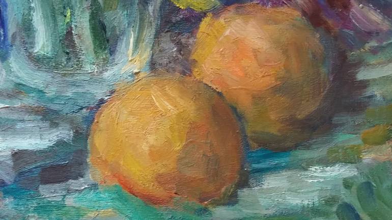 Original Impressionism Still Life Painting by Elena Klyan