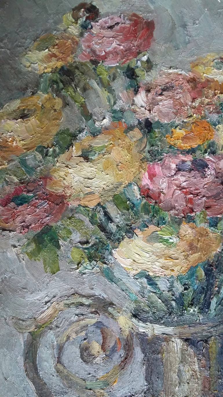 Original Impressionism Still Life Painting by Elena Klyan