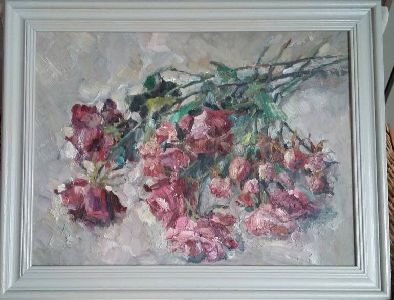 Original Impressionism Still Life Painting by Elena Klyan