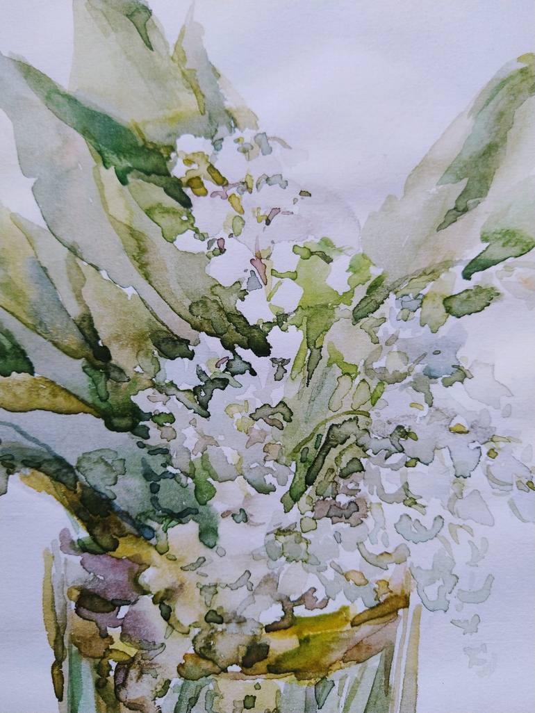 Original Impressionism Floral Painting by Elena Klyan