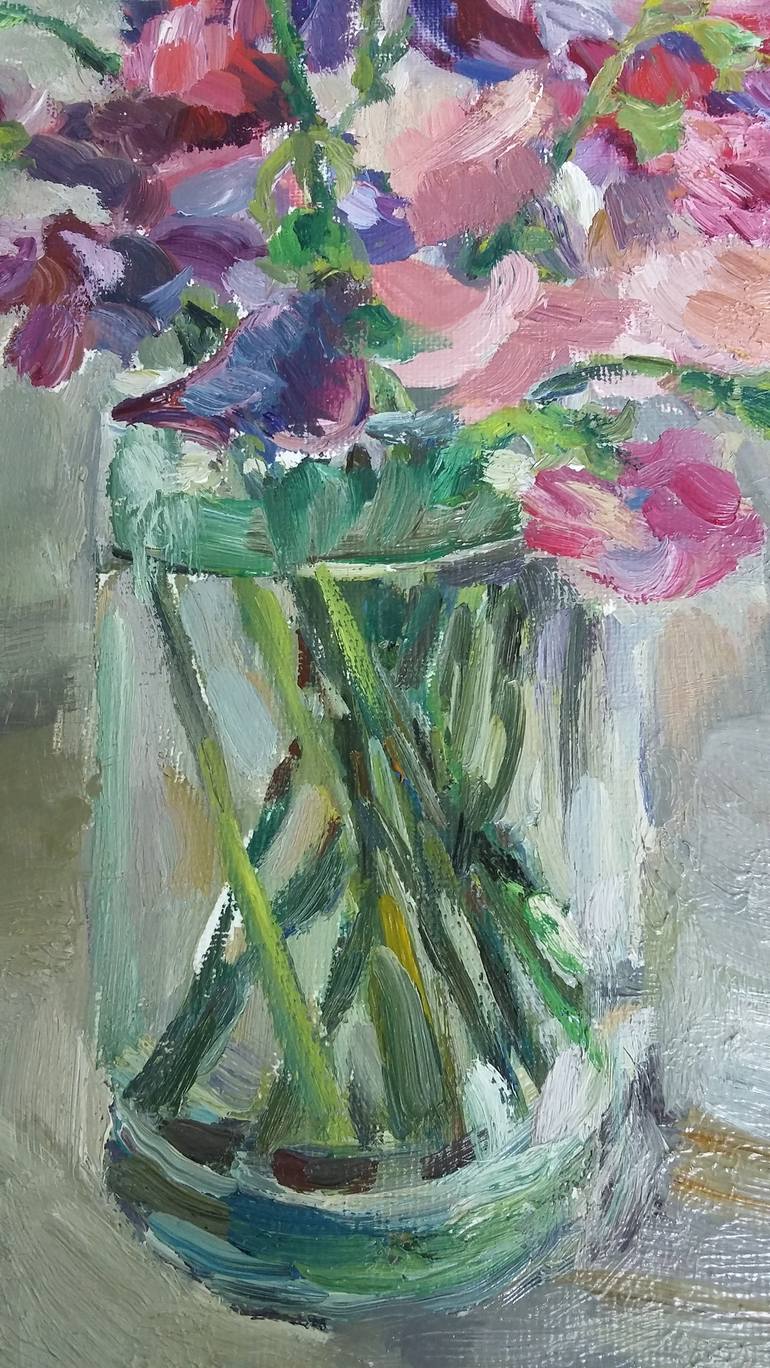 Original Impressionism Still Life Painting by Elena Klyan