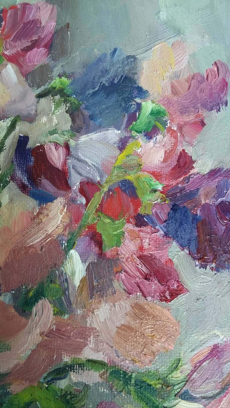 Original Impressionism Still Life Painting by Elena Klyan