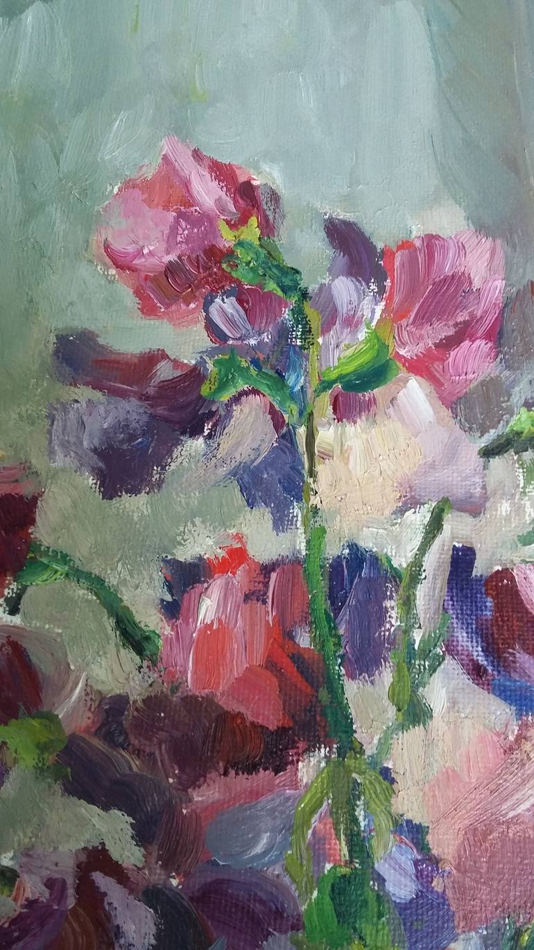 Original Impressionism Still Life Painting by Elena Klyan