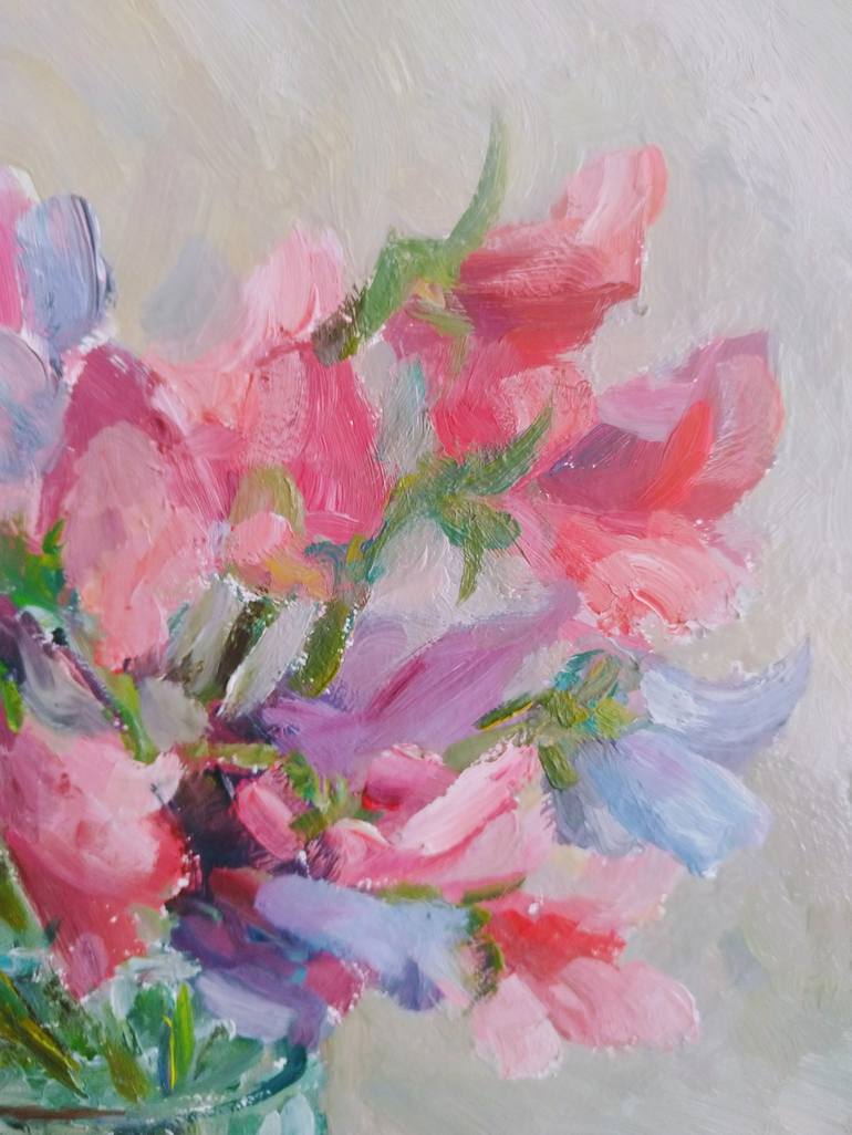 Original Impressionism Still Life Painting by Elena Klyan