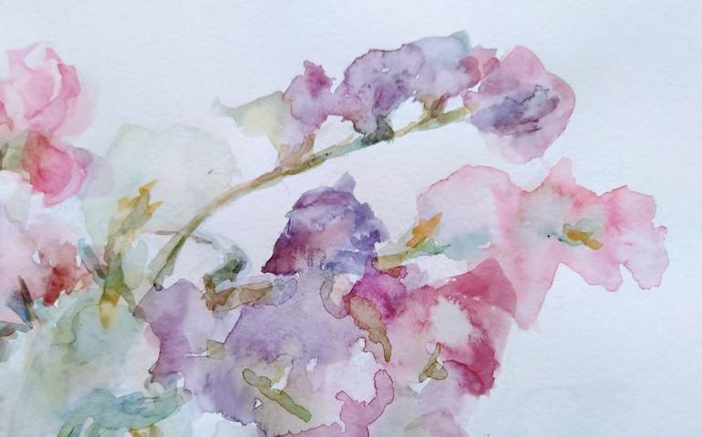 Original Impressionism Still Life Painting by Elena Klyan