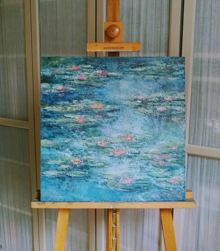 Original Impressionism Landscape Painting by Elena Klyan