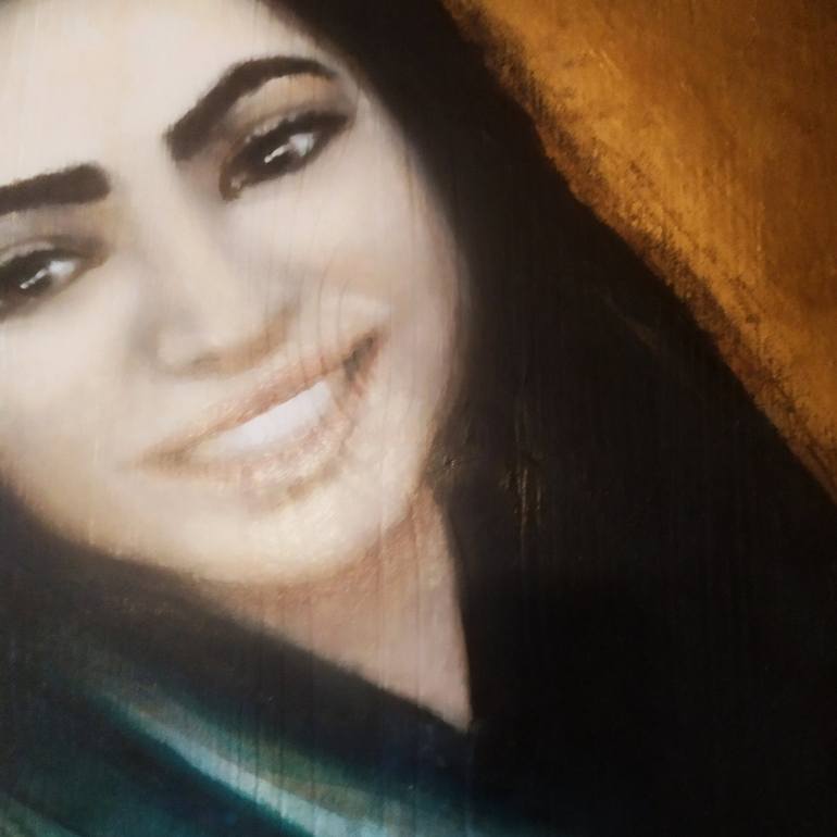 Original Portrait Painting by Luciana Livi