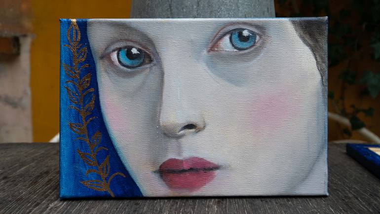 Original Figurative People Painting by Luciana Livi