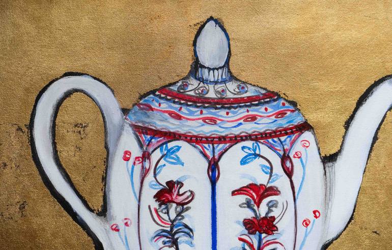 Original Art Deco Food & Drink Painting by Luciana Livi