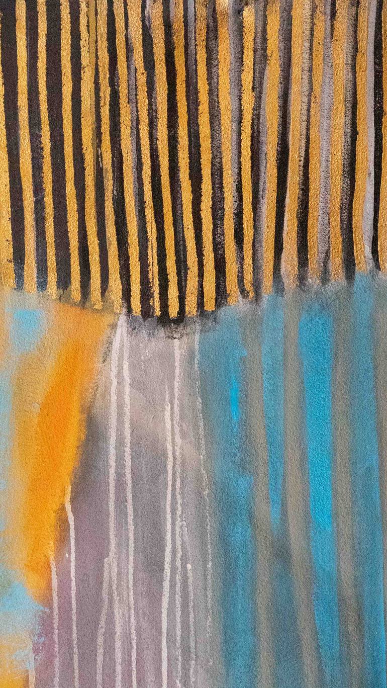 Original Abstract Expressionism Abstract Painting by Luciana Livi