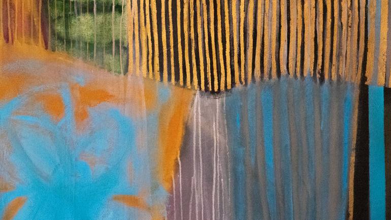 Original Abstract Expressionism Abstract Painting by Luciana Livi