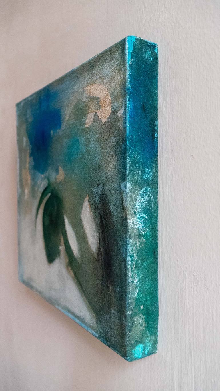 Original Abstract Expressionism Abstract Painting by Luciana Livi