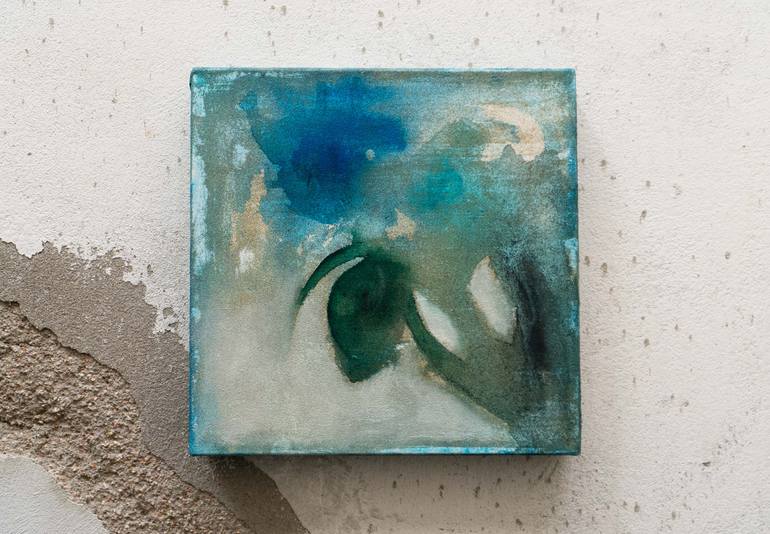 Original Abstract Expressionism Abstract Painting by Luciana Livi