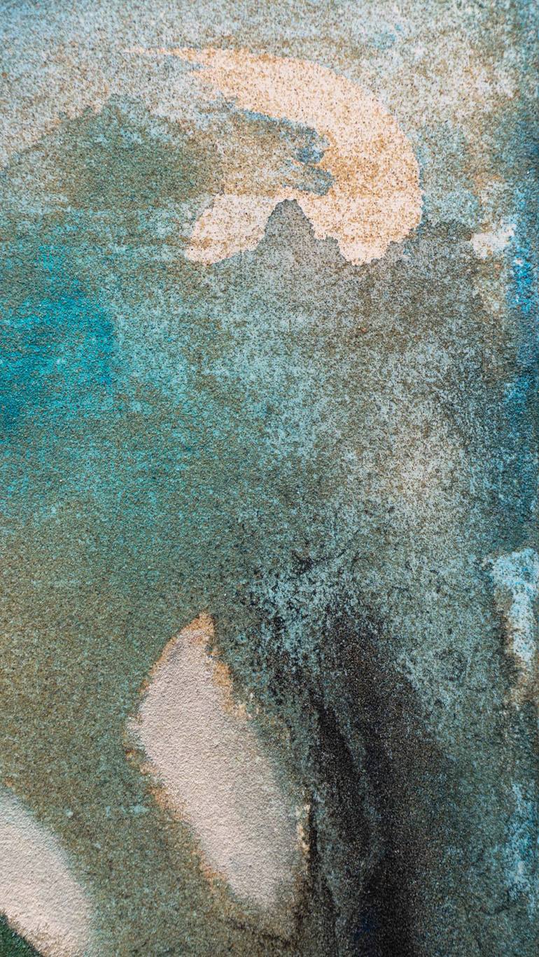 Original Abstract Expressionism Abstract Painting by Luciana Livi