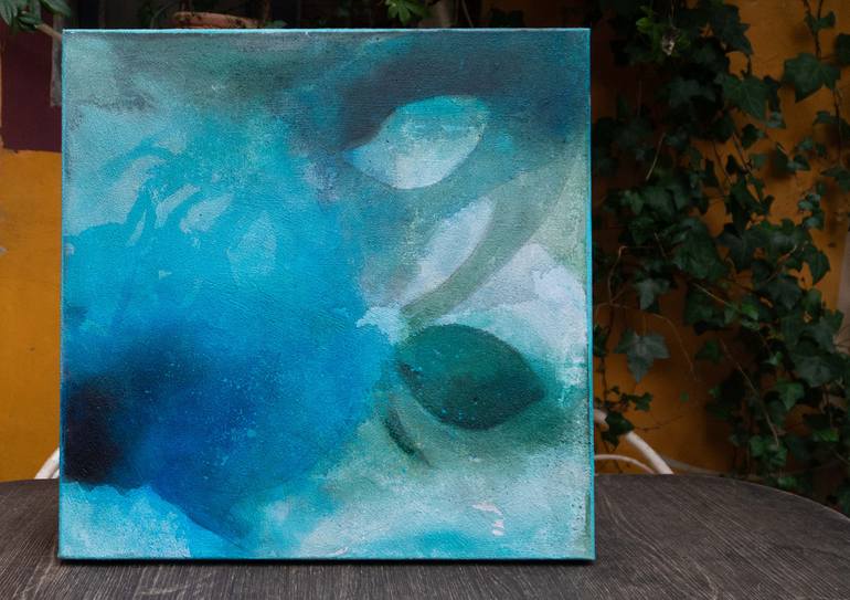 Original Abstract Expressionism Abstract Painting by Luciana Livi