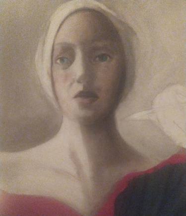 Original Artificial Intelligence Women Painting by Luciana Livi