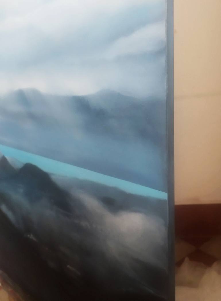 Original Impressionism Landscape Painting by Luciana Livi