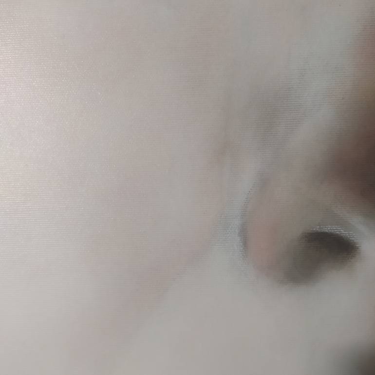 Original Realism Women Painting by Luciana Livi