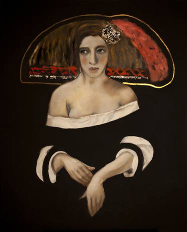 Original Expressionism Portrait Paintings by Luciana Livi
