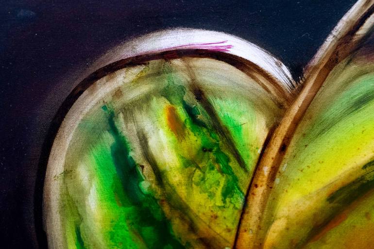 Original Abstract Botanic Painting by Luciana Livi