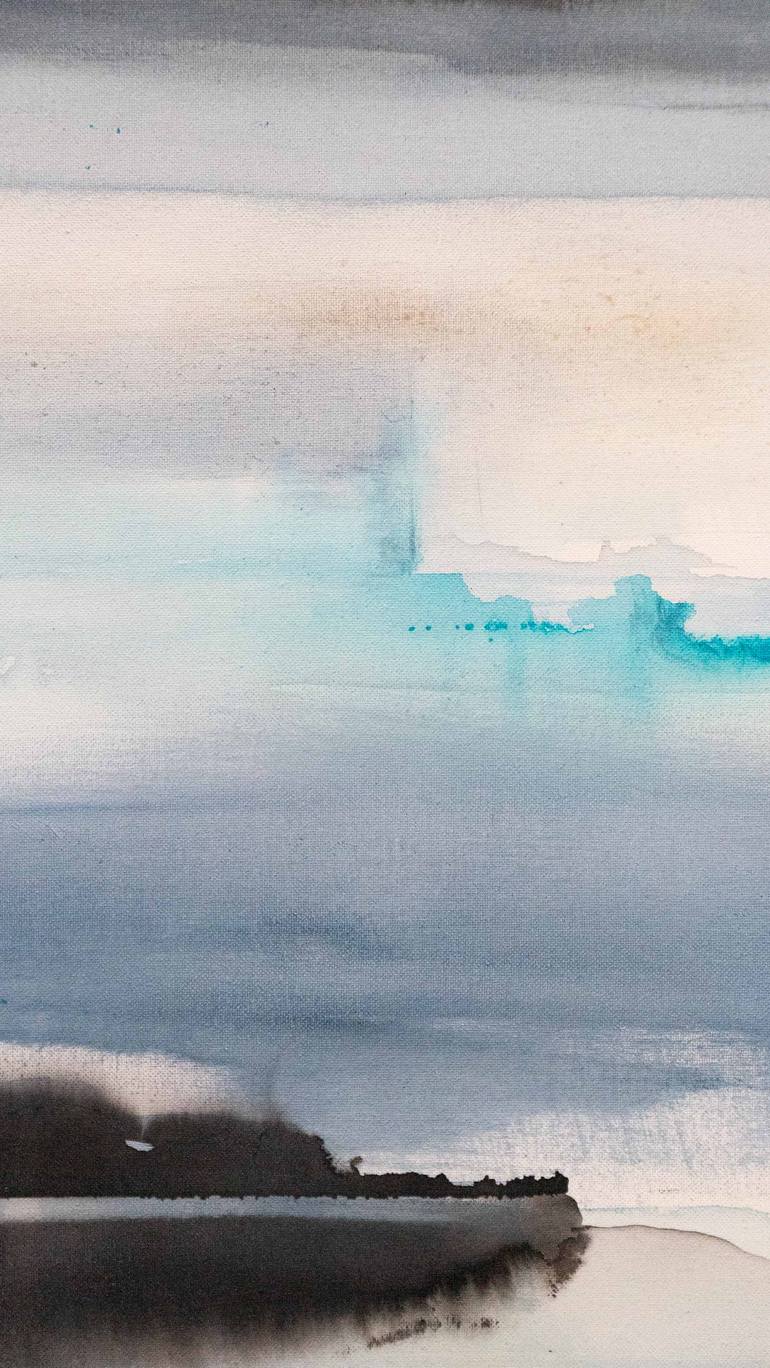 Original Abstract Expressionism Abstract Painting by Luciana Livi