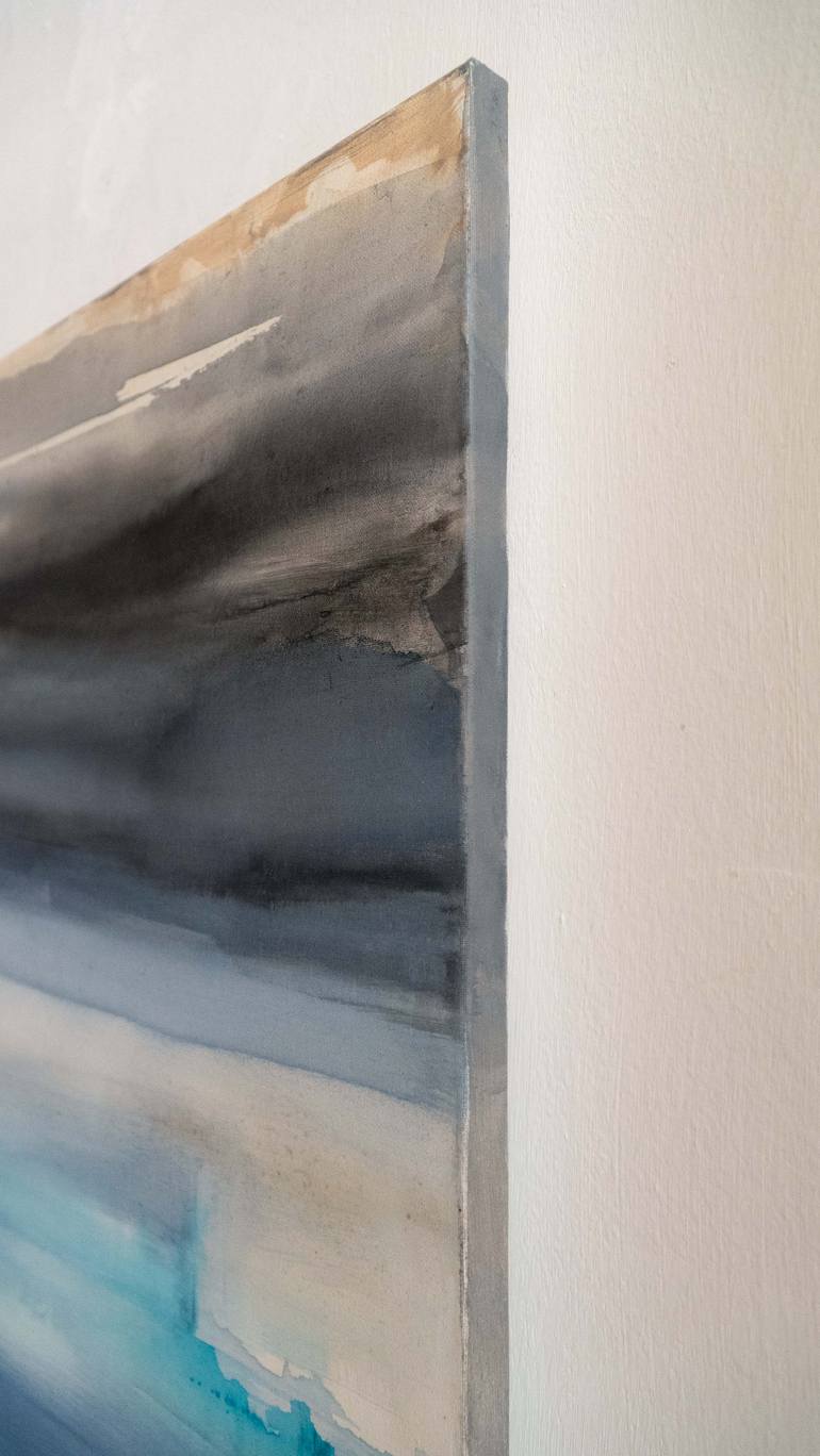 Original Abstract Expressionism Abstract Painting by Luciana Livi