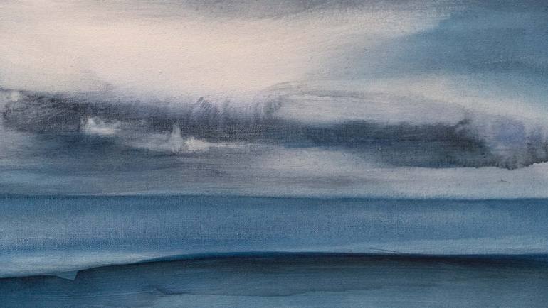 Original Abstract Expressionism Abstract Painting by Luciana Livi