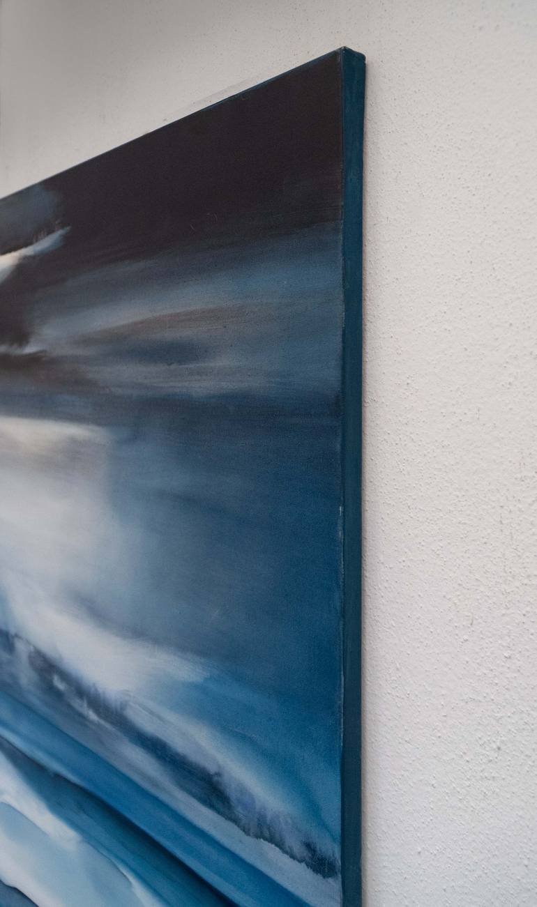 Original Abstract Expressionism Abstract Painting by Luciana Livi