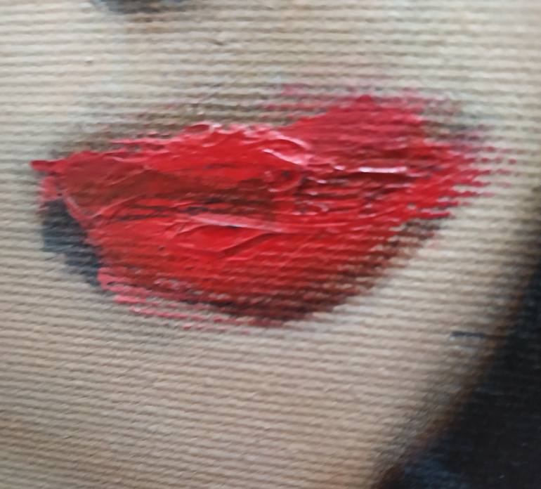 Original Impressionism People Painting by Luciana Livi