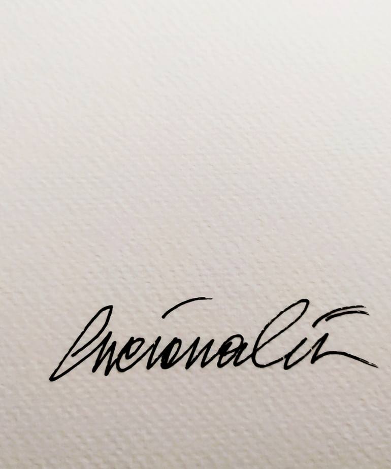 Original Impressionism People Painting by Luciana Livi