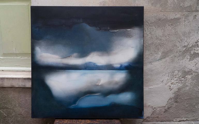 Original Abstract Expressionism Abstract Painting by Luciana Livi