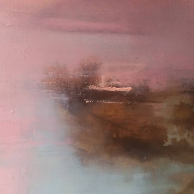 Original Abstract Expressionism Abstract Painting by Luciana Livi