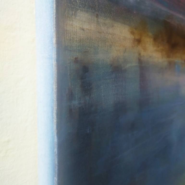 Original Abstract Expressionism Abstract Painting by Luciana Livi