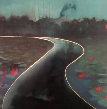 Original Expressionism Landscape Paintings by Luciana Livi