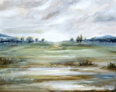 Original Impressionism Landscape Paintings by Christine Bell