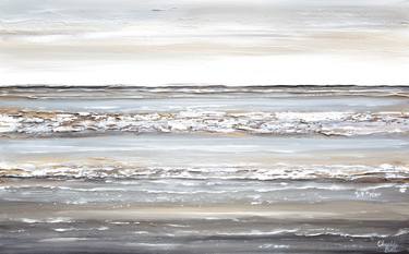 Print of Abstract Beach Paintings by Christine Bell