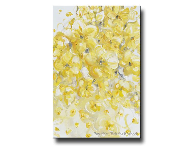 Original Floral Painting by Christine Bell